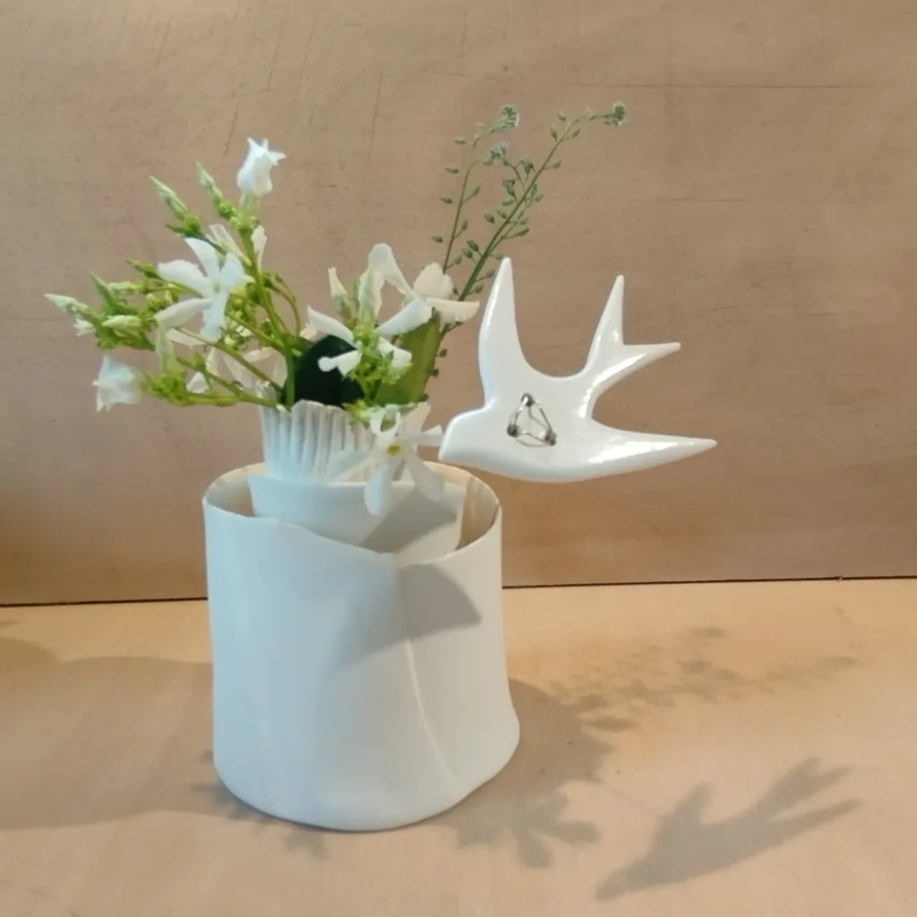 Composition en porcelaine